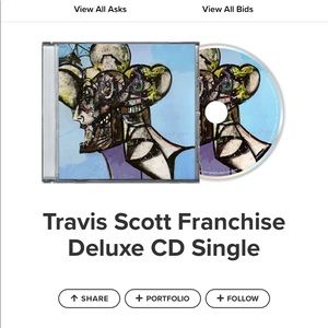 Travis Scott franchise cd 💿